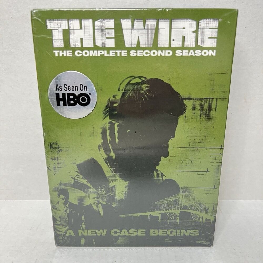 The Wire - The Complete Second Season New Sealed (DVD, 2005, 5-Disc Set)
